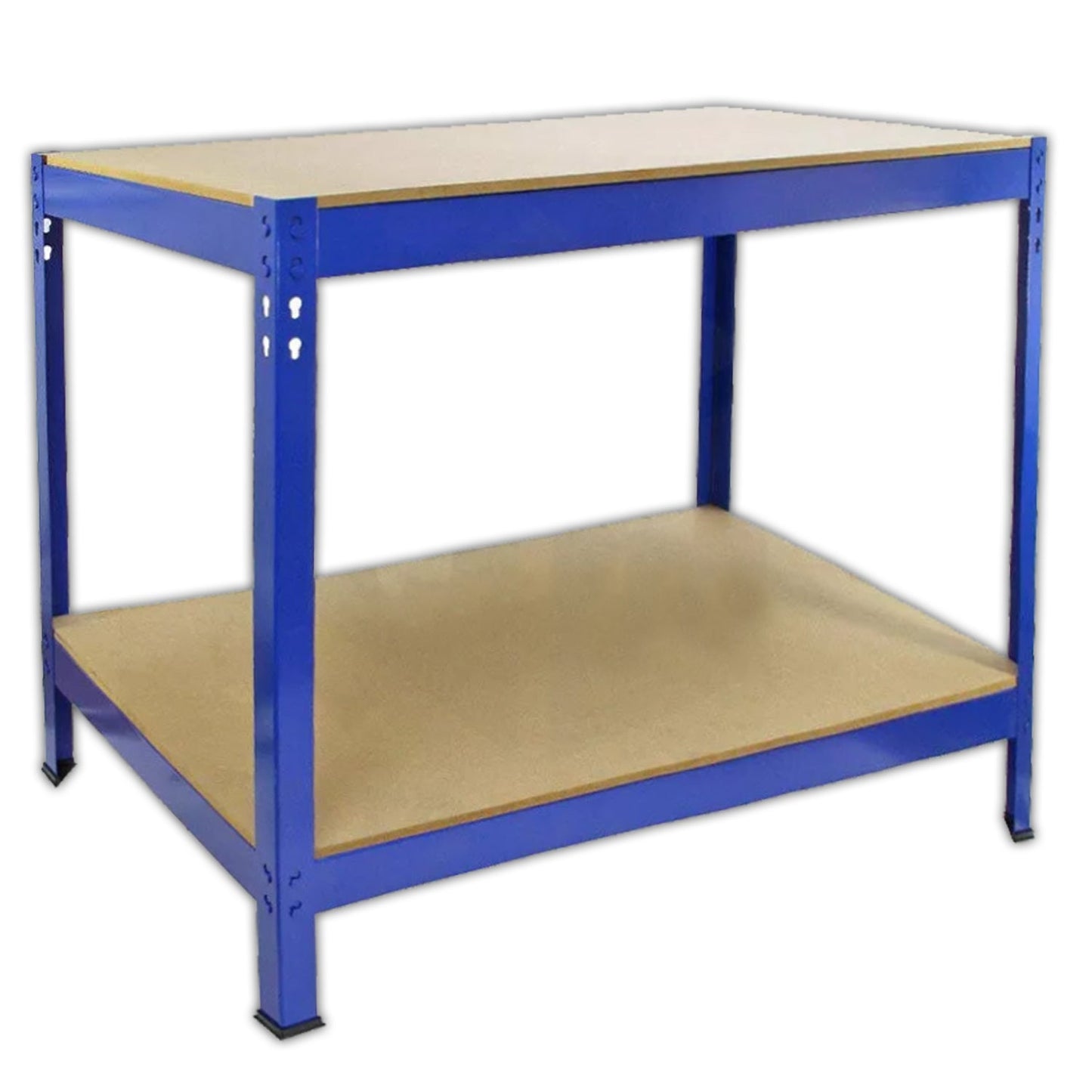 Heavy Duty Workbench Shelving Rack Storage Garage Warehouse Racking 2 Tier