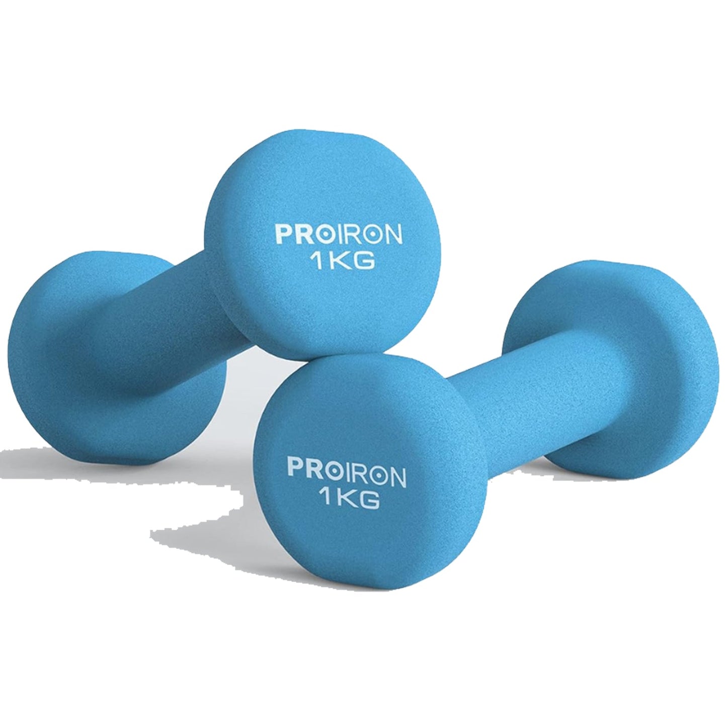 Premium Solid Dumbbell Hand Weights at Home Gym Exercise Women Men Anti Slip 1KG -8KG