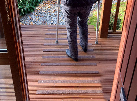 Non Slip Decking Strips Anti Slip Safety Strips Fibreglass Anti-slip Strips