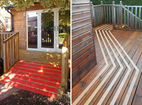 Non Slip Decking Strips Anti Slip Safety Strips Fibreglass Anti-slip Strips