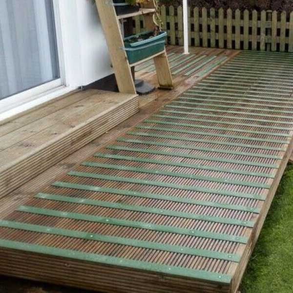 Non Slip Decking Strips Anti Slip Safety Strips Fibreglass Anti-slip Strips