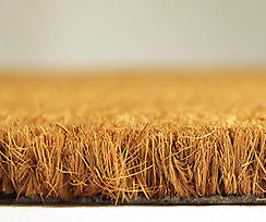 Coir Doormat Heavy Duty Non Slip Coir Matting with Reinforced Edge