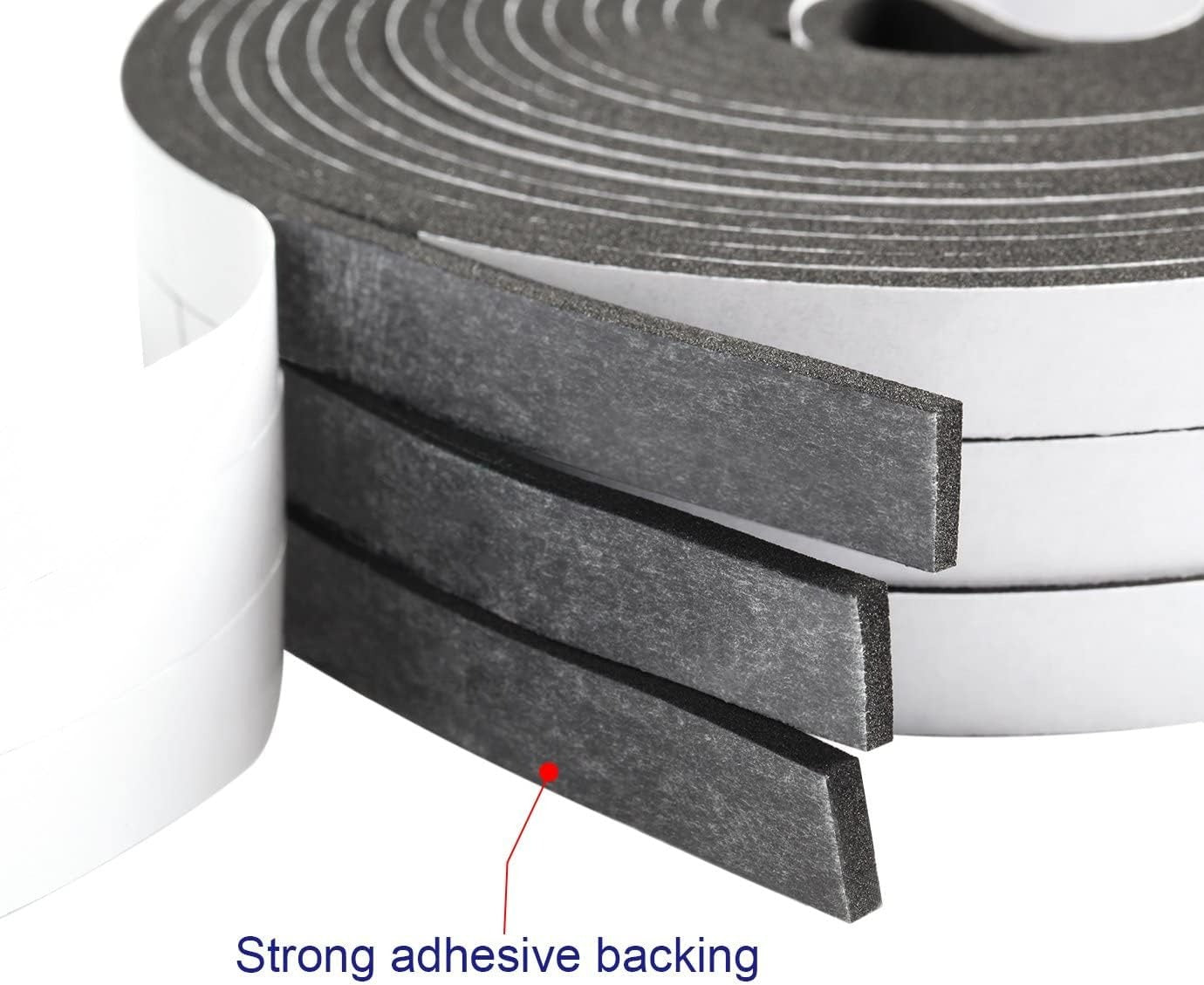 Premium Grade Neoprene Foam Tape Strip Foam Tape Seal 3mm and 6mm