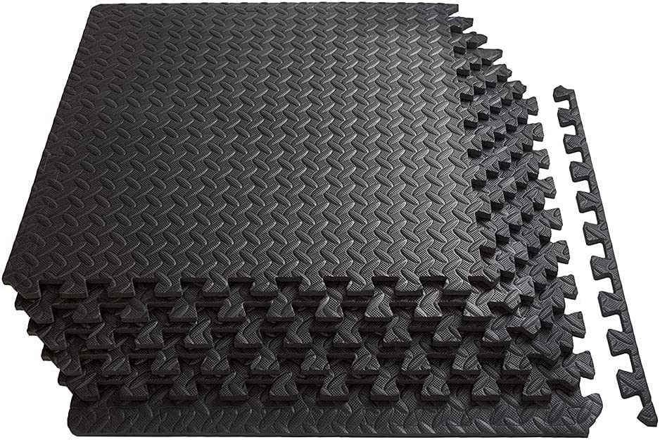 Eva Gym Mats & Exercise Mat with EVA Foam Interlocking Tiles Six tiles