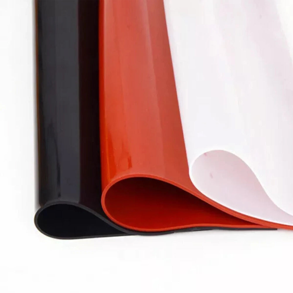 Premium Grade Silicone Rubber Sheet High Temp Panel For Gaskets DIY Material 500x500mm