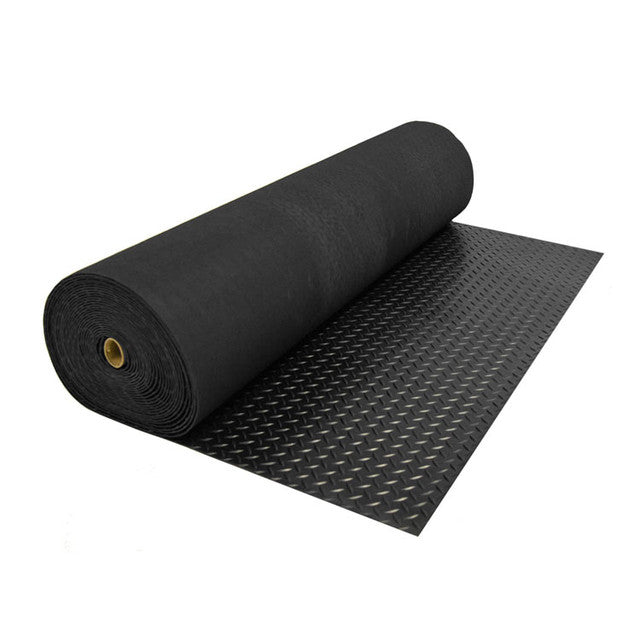 Heavy Duty Diamond Pattern Rubber Mat Roll