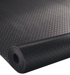 Heavy Duty Diamond Pattern Rubber Mat Roll