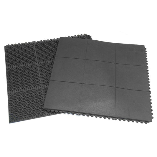 Heavy Duty Interlocking Rubber Garage Tiles