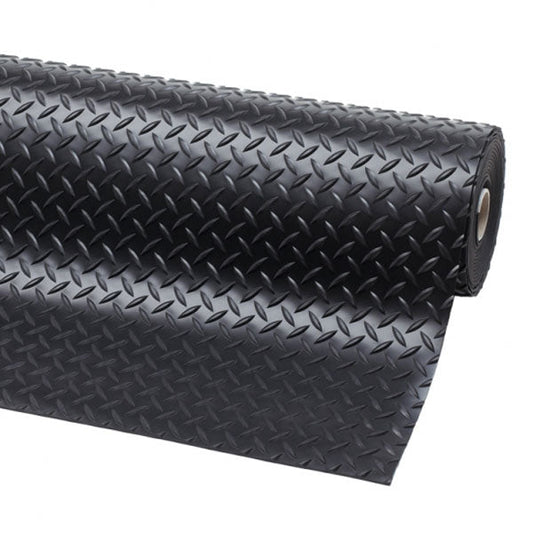 Heavy Duty Diamond Pattern Rubber Mat Roll