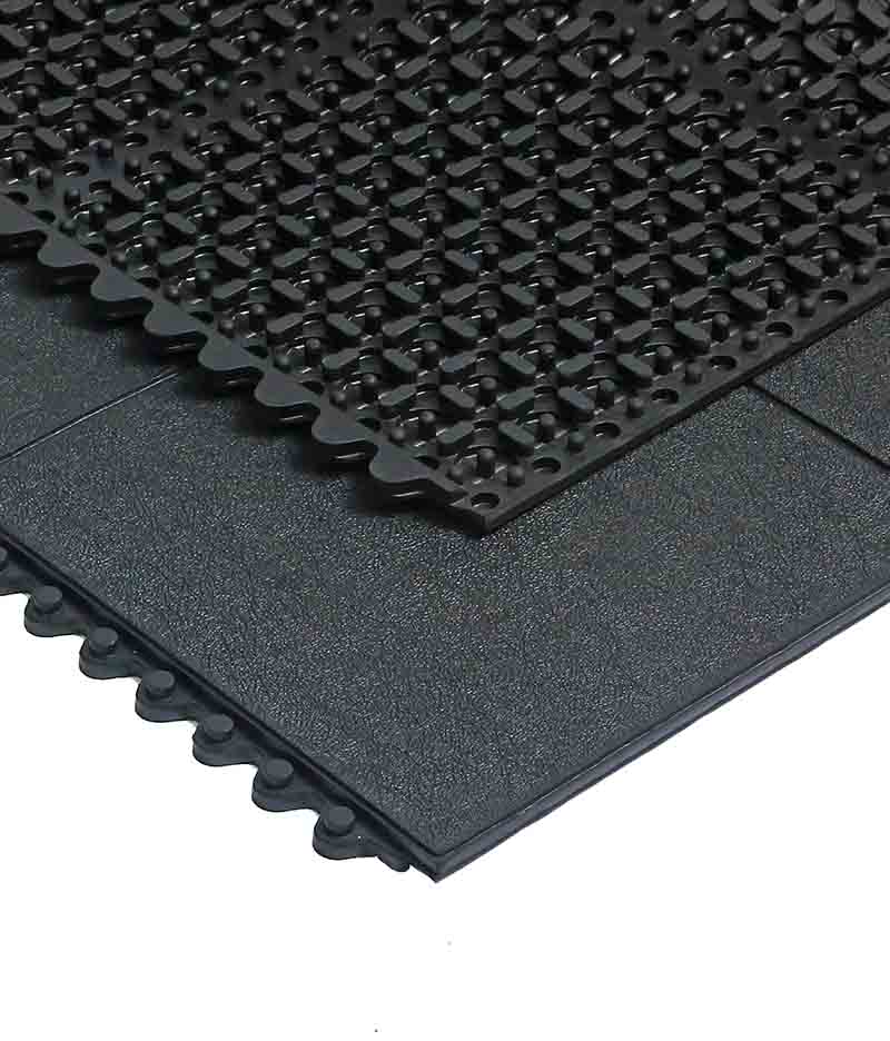 Heavy Duty Nonslip Interlocking Rubber Gym Mats