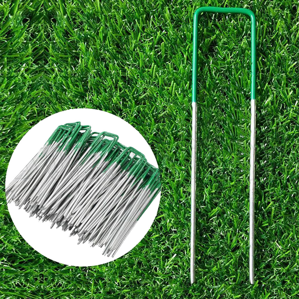 U Peg for Artificial Turf Pad U Pins for Synthetic Lawn Pegs Pins for Fake Grass Weed Mat