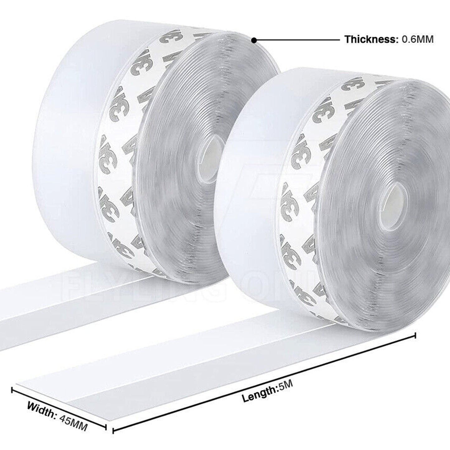 Garage Door Seal Weather Seal Window Sealing Strip Door Garage Self Adhesive Stripping
