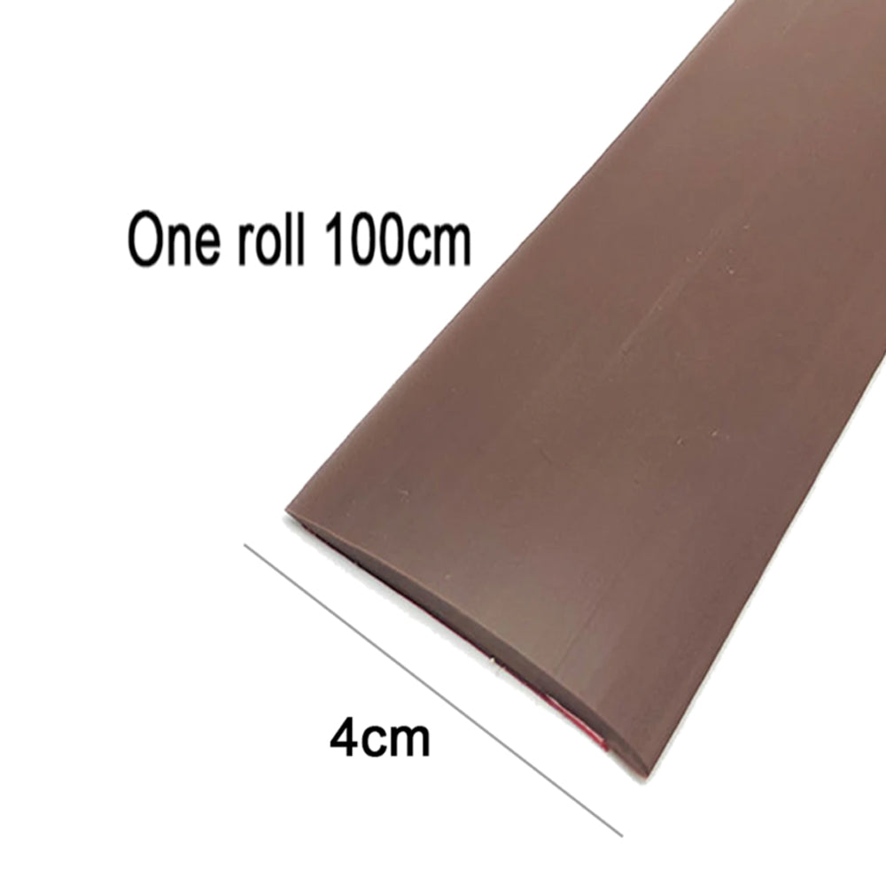 Self Adhesive Floor Transition Strip Door Gap Connecting Strip PVC Threshold Seam Cover Strip