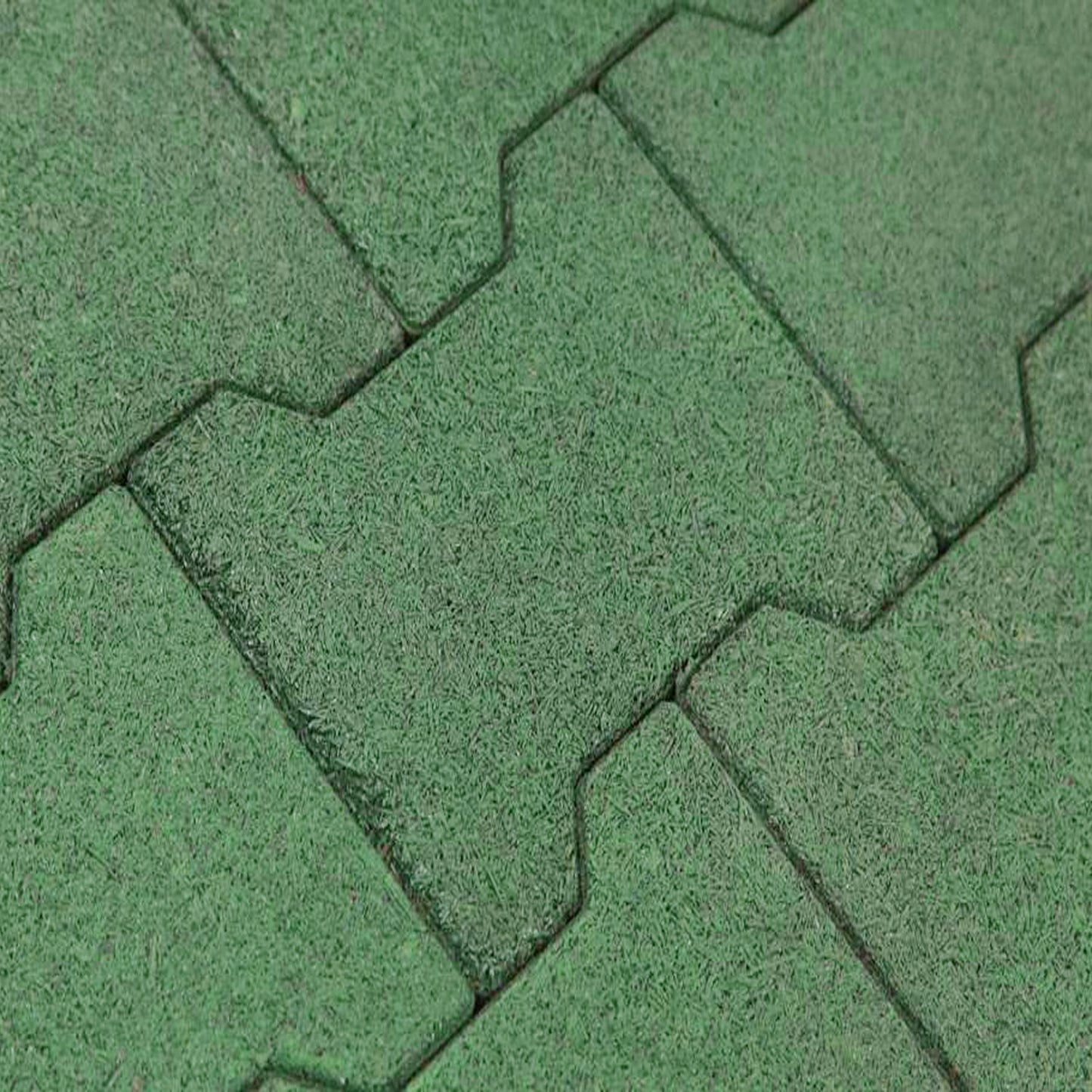 Playground Rubber Pavers for Parks and Garden