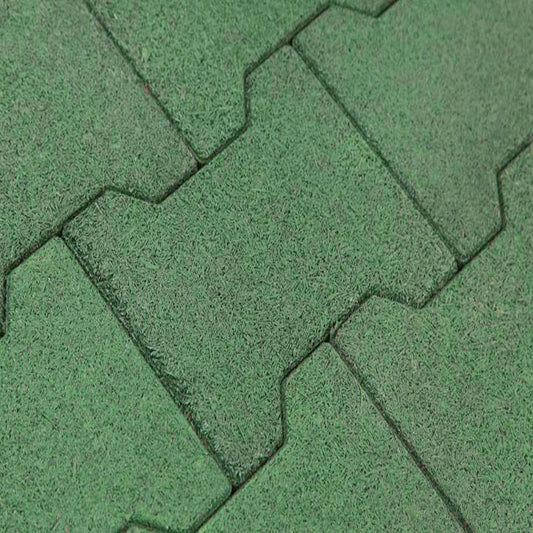 Playground Rubber Pavers for Parks and Garden