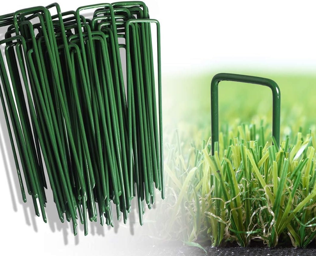 U Peg for Artificial Turf Pad U Pins for Synthetic Lawn Pegs Pins for Fake Grass Weed Mat