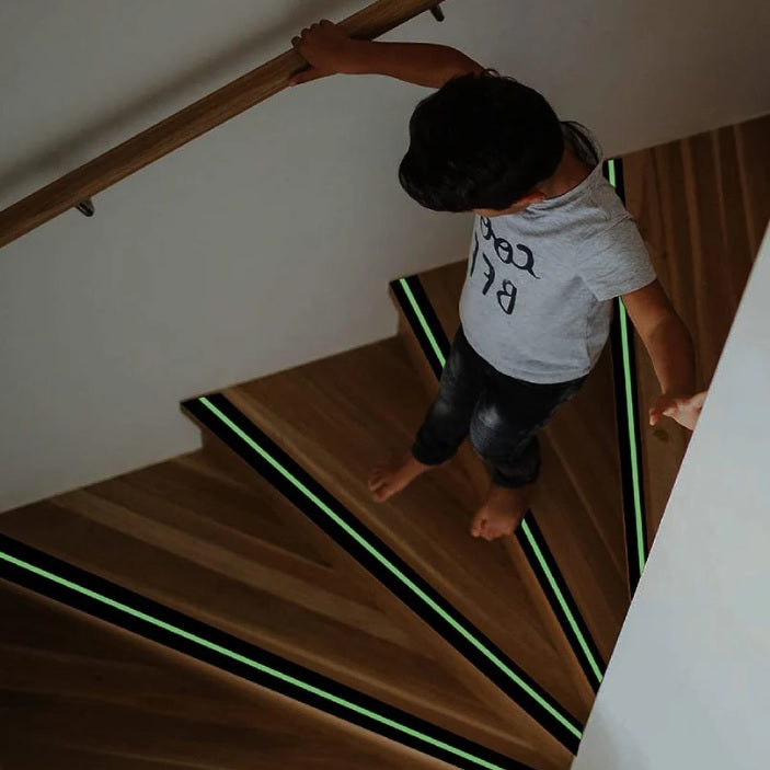 Non Slip Tape Glow in the Dark Best for Stair Tread Step and Other Slippery Surfaces
