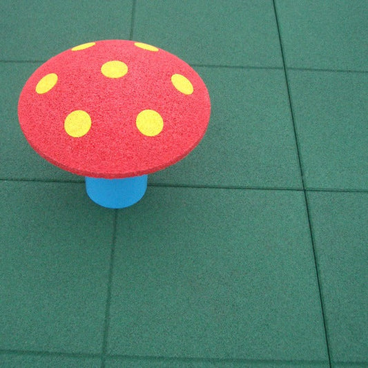 Playground Safety Tiles Green