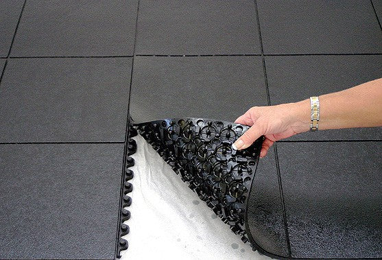 Heavy Duty Nonslip Interlocking Rubber Gym Mats