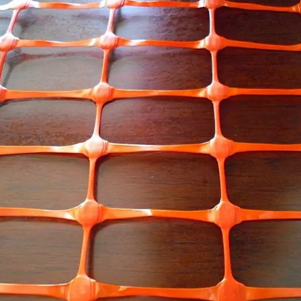Commercial Grade Plastic Safety Mesh Fence Plastic Barrier 1m x 50m