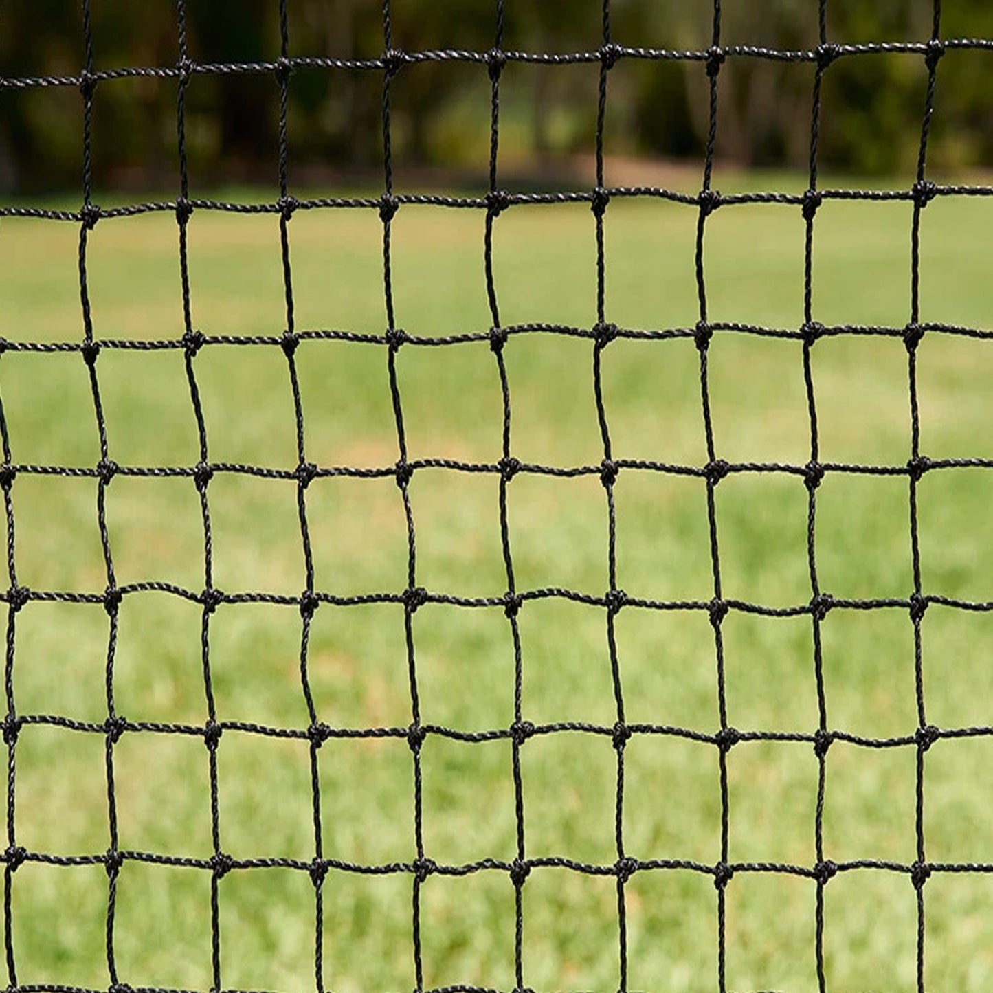 Premium Grade Black Cat Enclosure Netting Reinforced Edges 3m x 10m Outdoor Enclosure Mesh