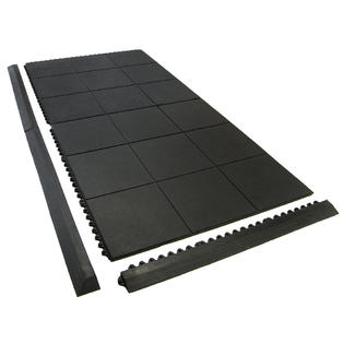 Heavy Duty Nonslip Interlocking Rubber Gym Mats
