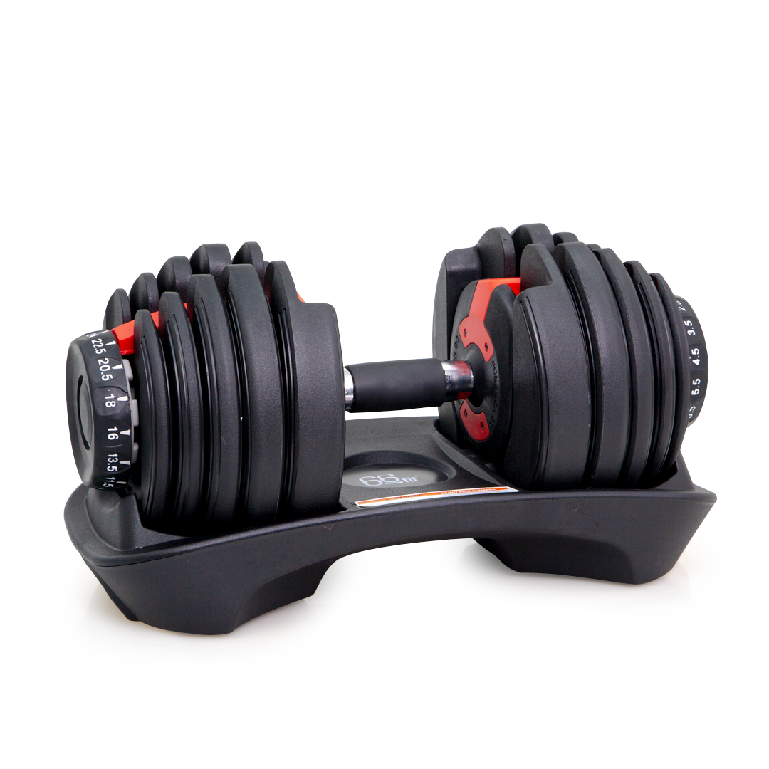 Adjustable Dumbbell Weight Plates Dumbbells Home Gym Fitness Exercise 24kg