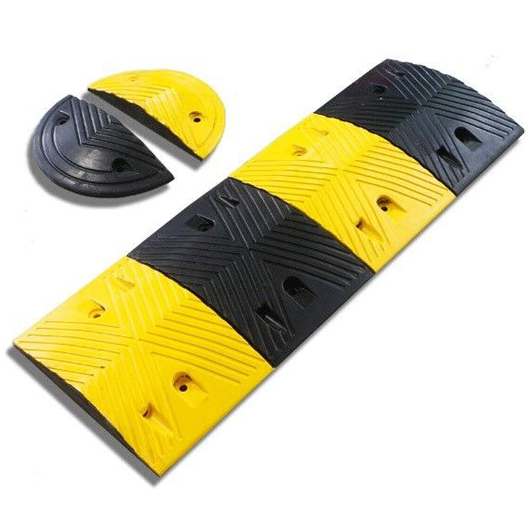 Rubber Speed Hump Bump Modular Speed Humps Traffic Edges