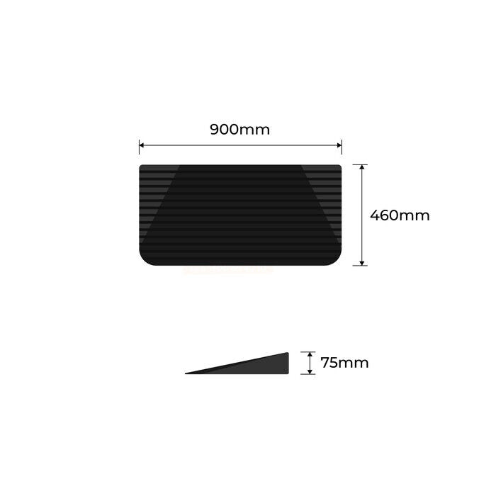 Heavy Duty Threshold Door Access Ramp Best for Outdoor and Indoor