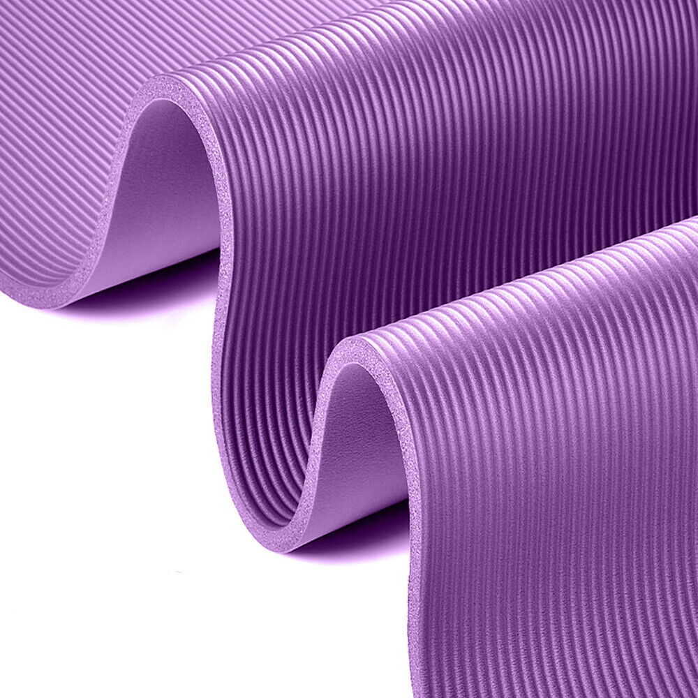 Nonslip Yoga Mat Pad Exercise Fitness Pilate Gym Durable Exercise Mat