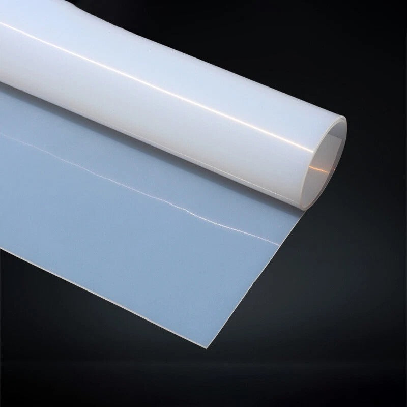 White Silicone Rubber Sheet High Temp Panel For Gaskets DIY Material 1m x 1m