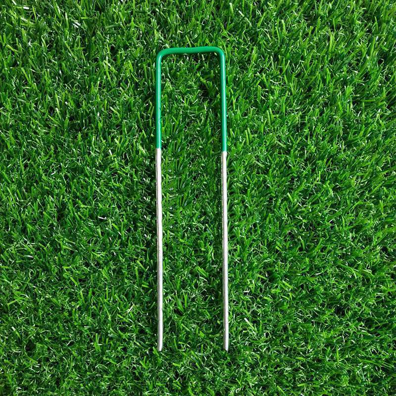 U Peg for Artificial Turf Pad U Pins for Synthetic Lawn Pegs Pins for Fake Grass Weed Mat