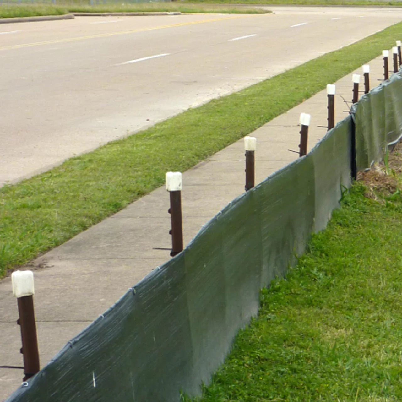 Premium Silt Fence Roll Green With Tie