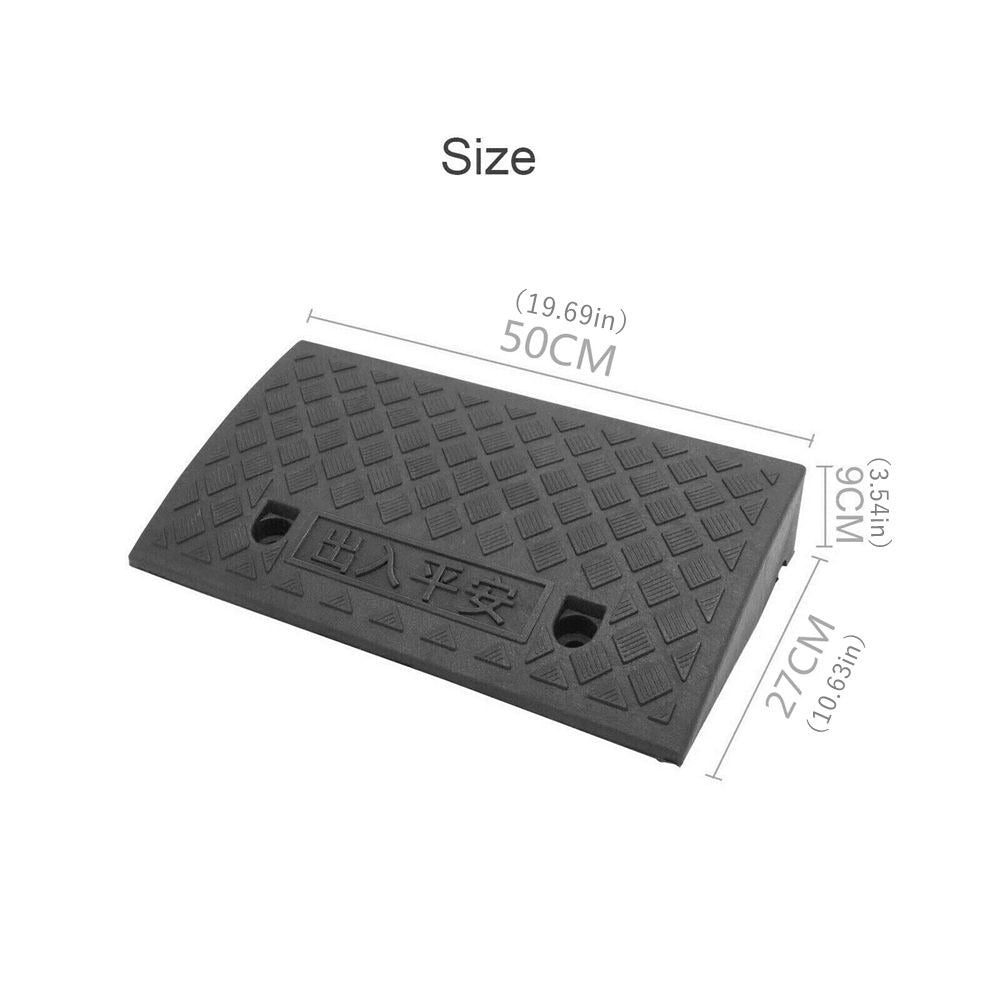 High Grade Heavy Duty Wheelchairs Rubber Kerb Ramps Threshold Access Ramp Cars Bikes