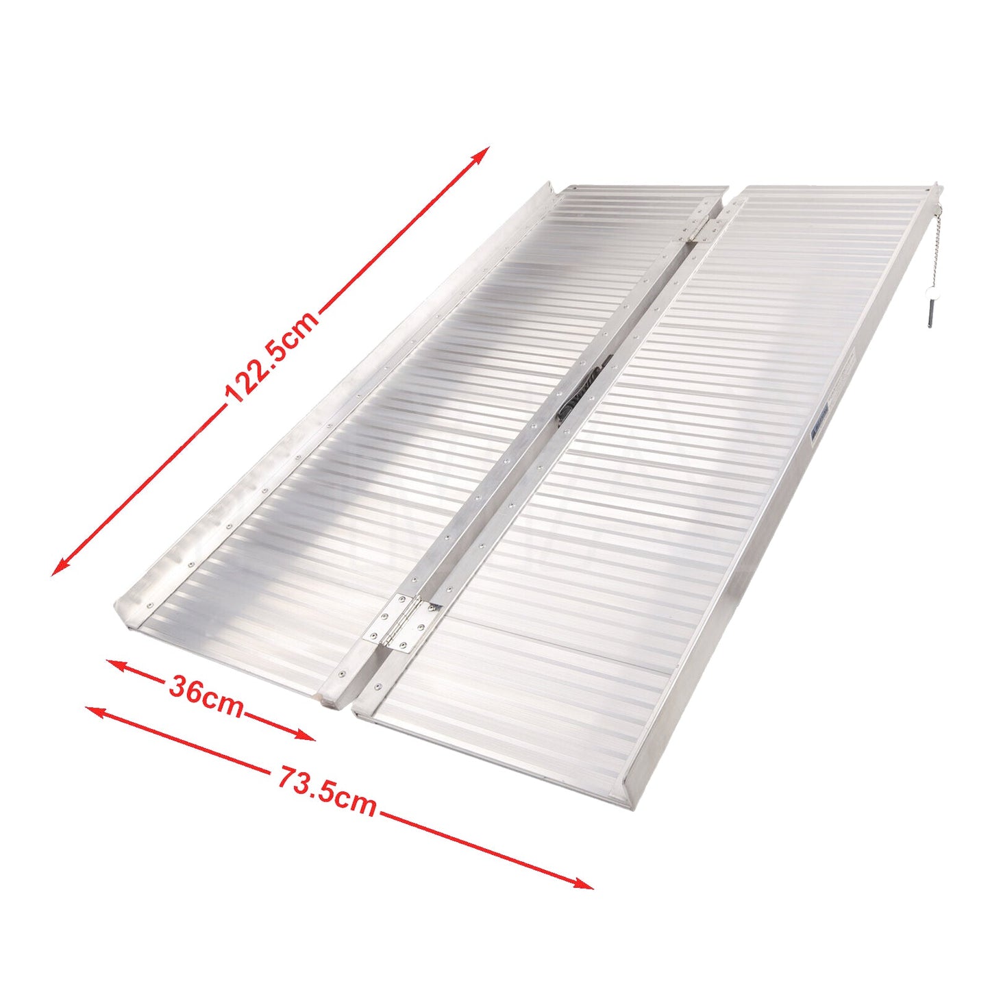 Aluminium Ramp Folding Loading Access Ramp Portable Ramp Wheelchair Scooter Van Ramp