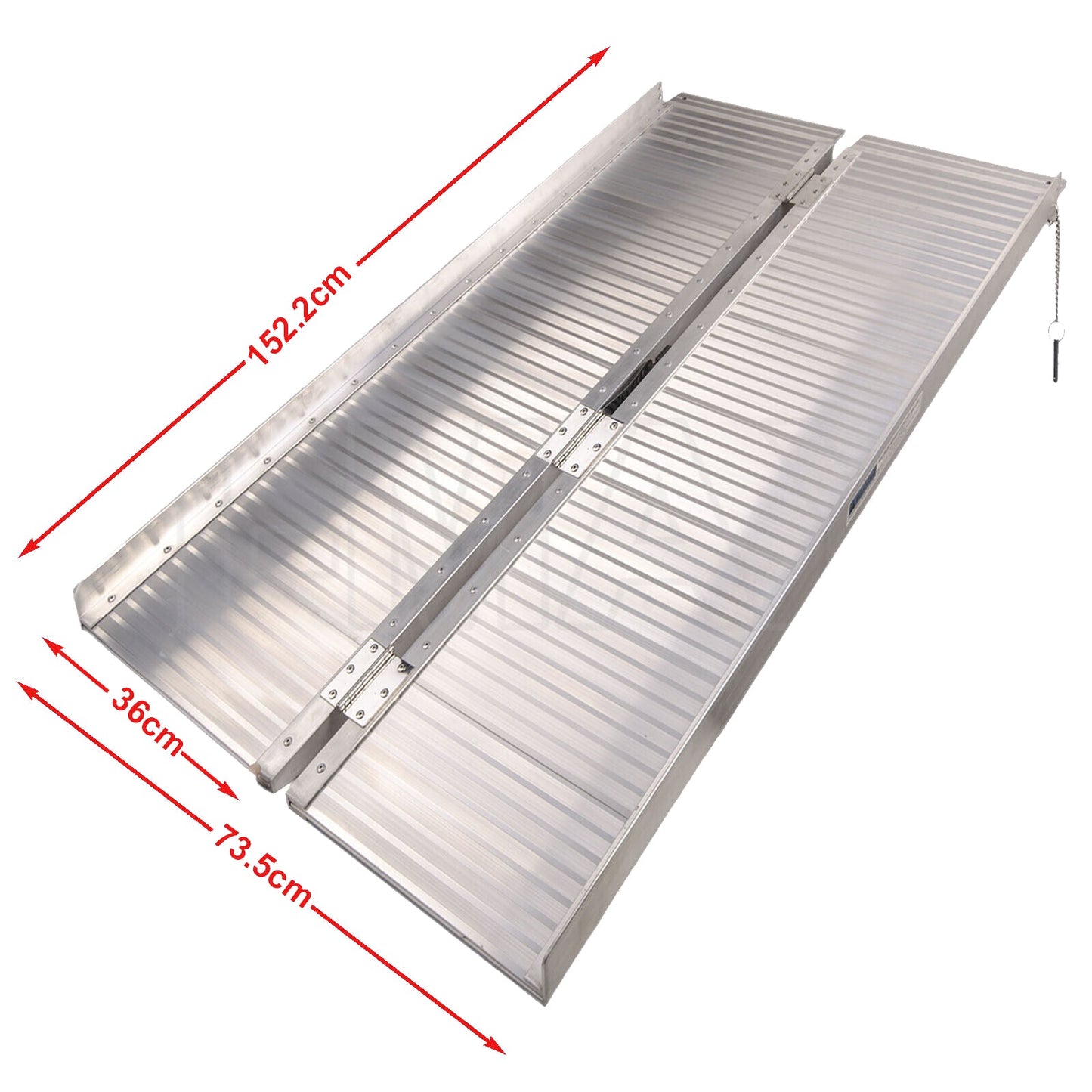 Aluminium Ramp Folding Loading Access Ramp Portable Ramp Wheelchair Scooter Van Ramp