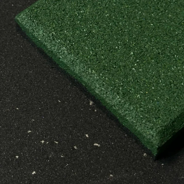 Playground Safety Tiles Green 1000x1000x15mm