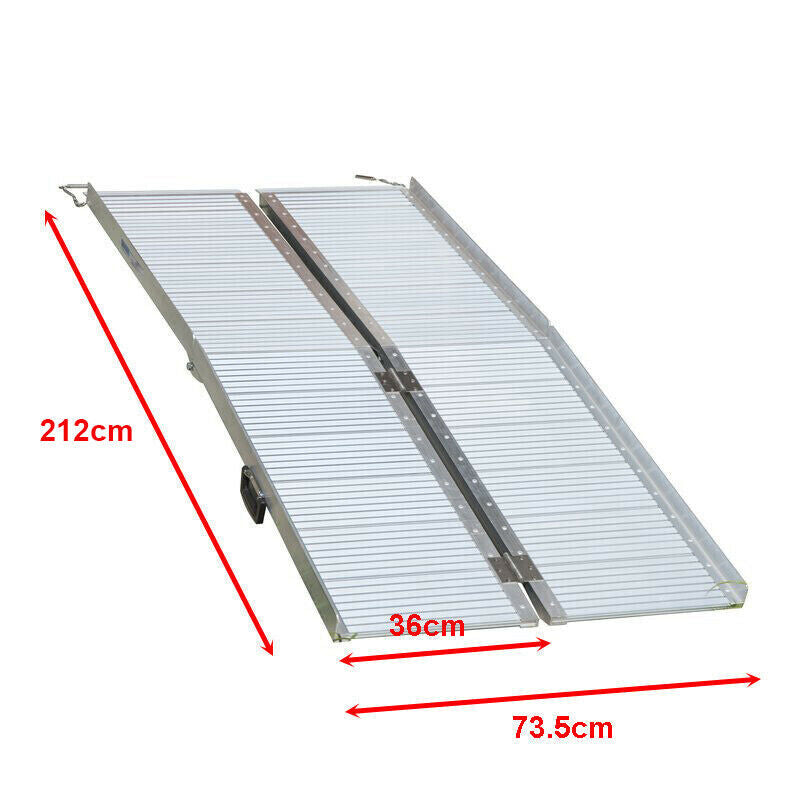 Aluminium Ramp Folding Loading Access Ramp Portable Ramp Wheelchair Scooter Van Ramp