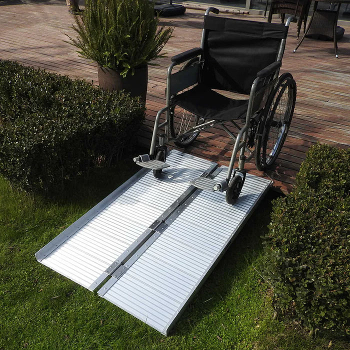 Aluminium Ramp Folding Loading Access Ramp Portable Ramp Wheelchair Scooter Van Ramp