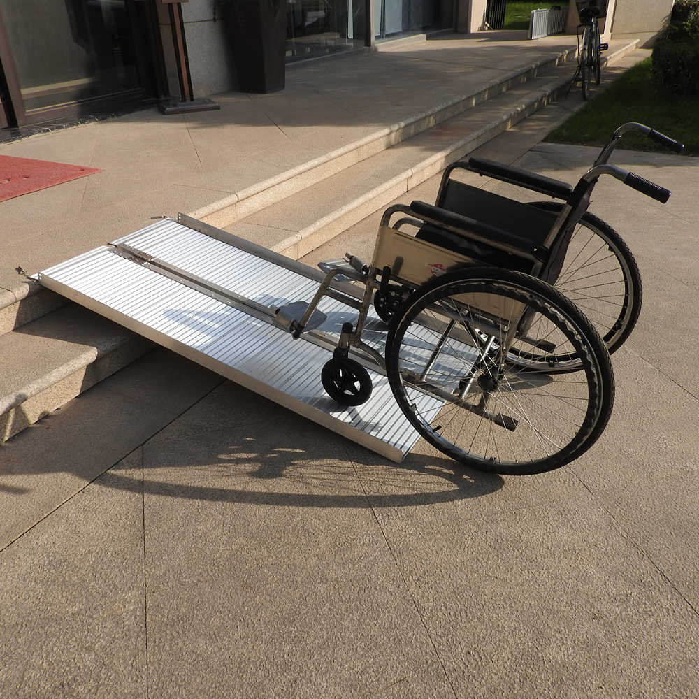 Aluminium Ramp Folding Loading Access Ramp Portable Ramp Wheelchair Scooter Van Ramp
