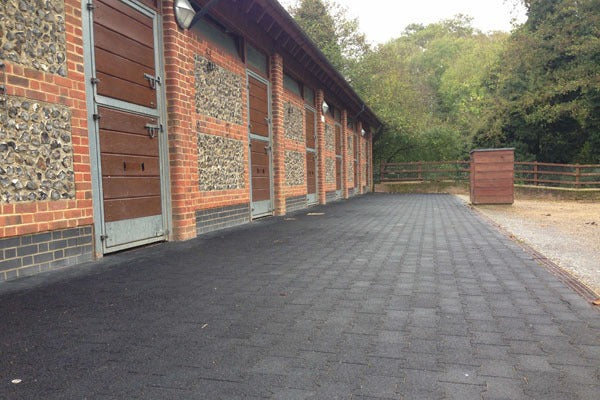 Playground Rubber Pavers for Parks and Garden
