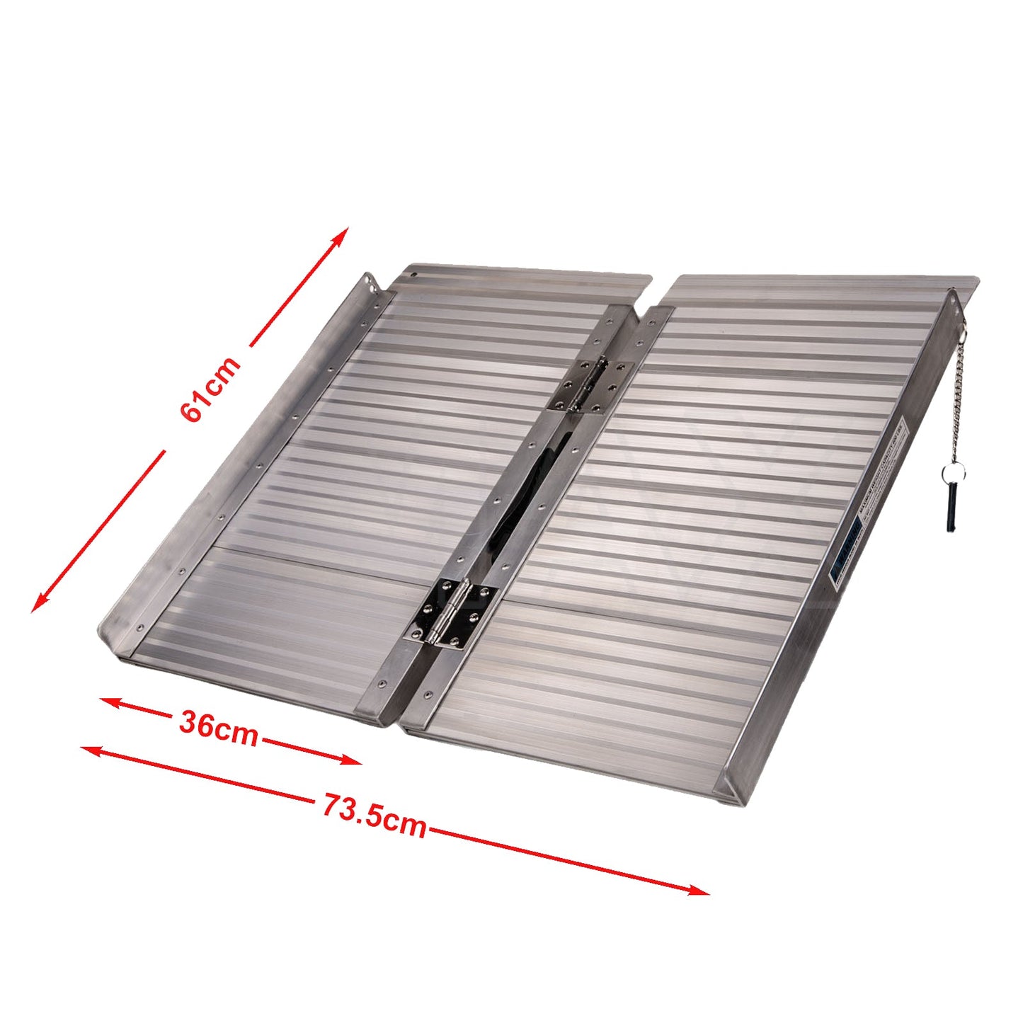 Aluminium Ramp Folding Loading Access Ramp Portable Ramp Wheelchair Scooter Van Ramp