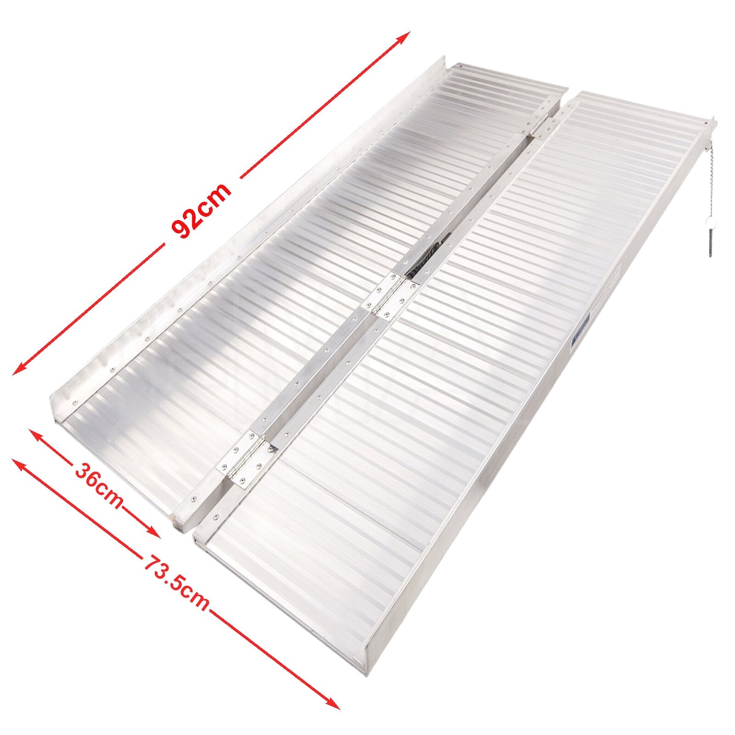 Aluminium Ramp Folding Loading Access Ramp Portable Ramp Wheelchair Scooter Van Ramp