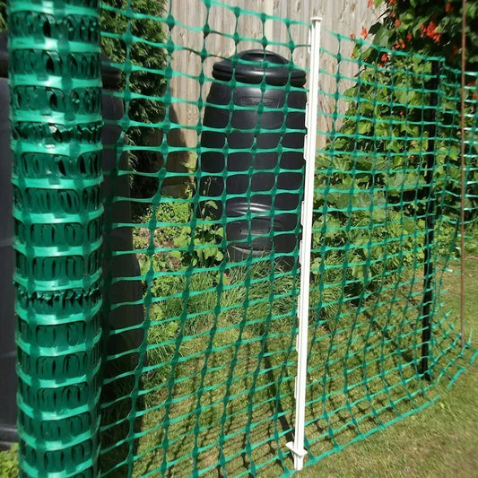 Commercial Grade Plastic Safety Mesh Fence Plastic Barrier 1m x 50m