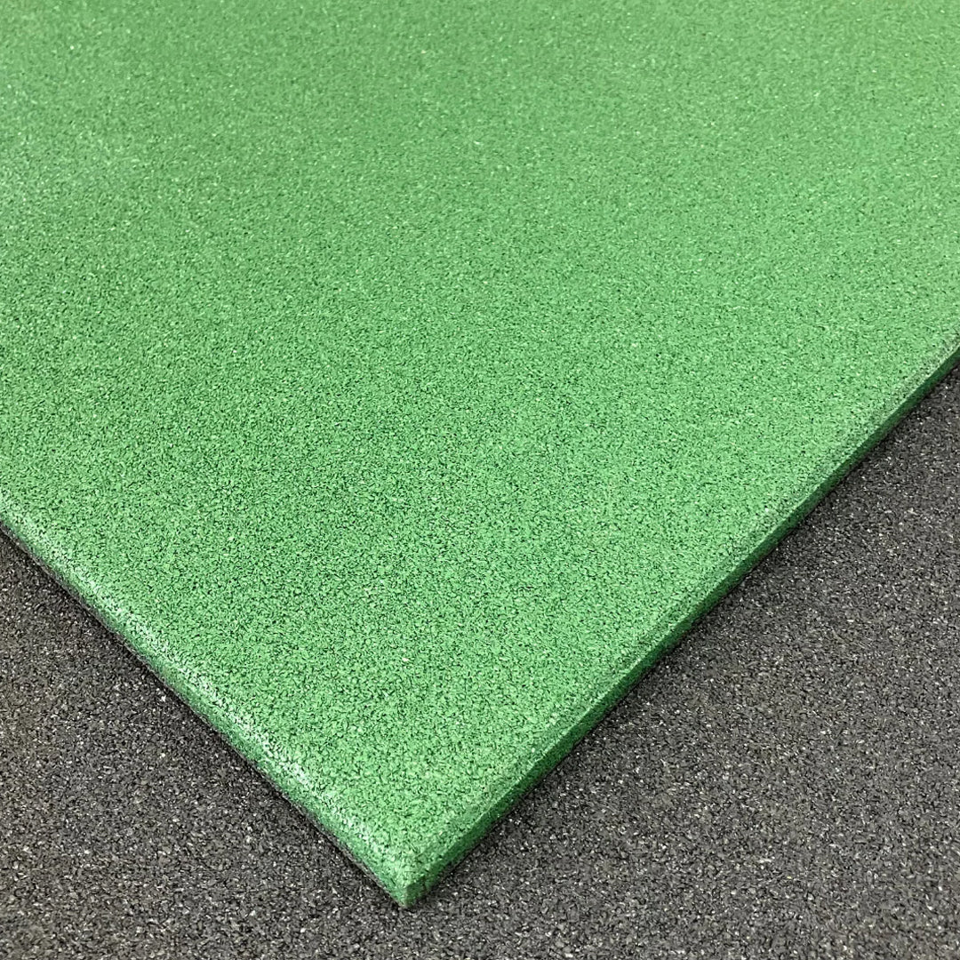 Playground Safety Tiles Green 1000x1000x15mm