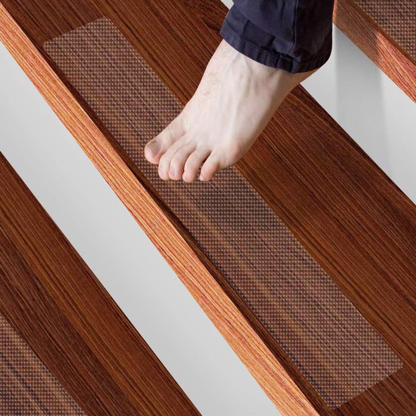 Clear Safety Anti Slip Tape Step Grip Tape Stair Treads Non Slip Tape Pack of 15
