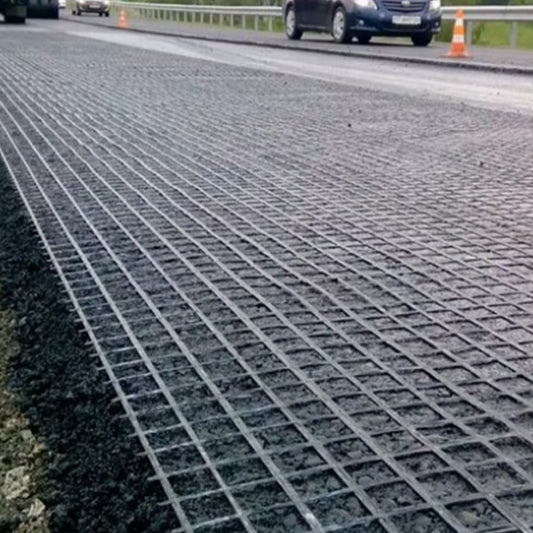 High Grade Plastic Road Geo Grids PP Biaxial Geogrid PP Polypropylene Road Mesh