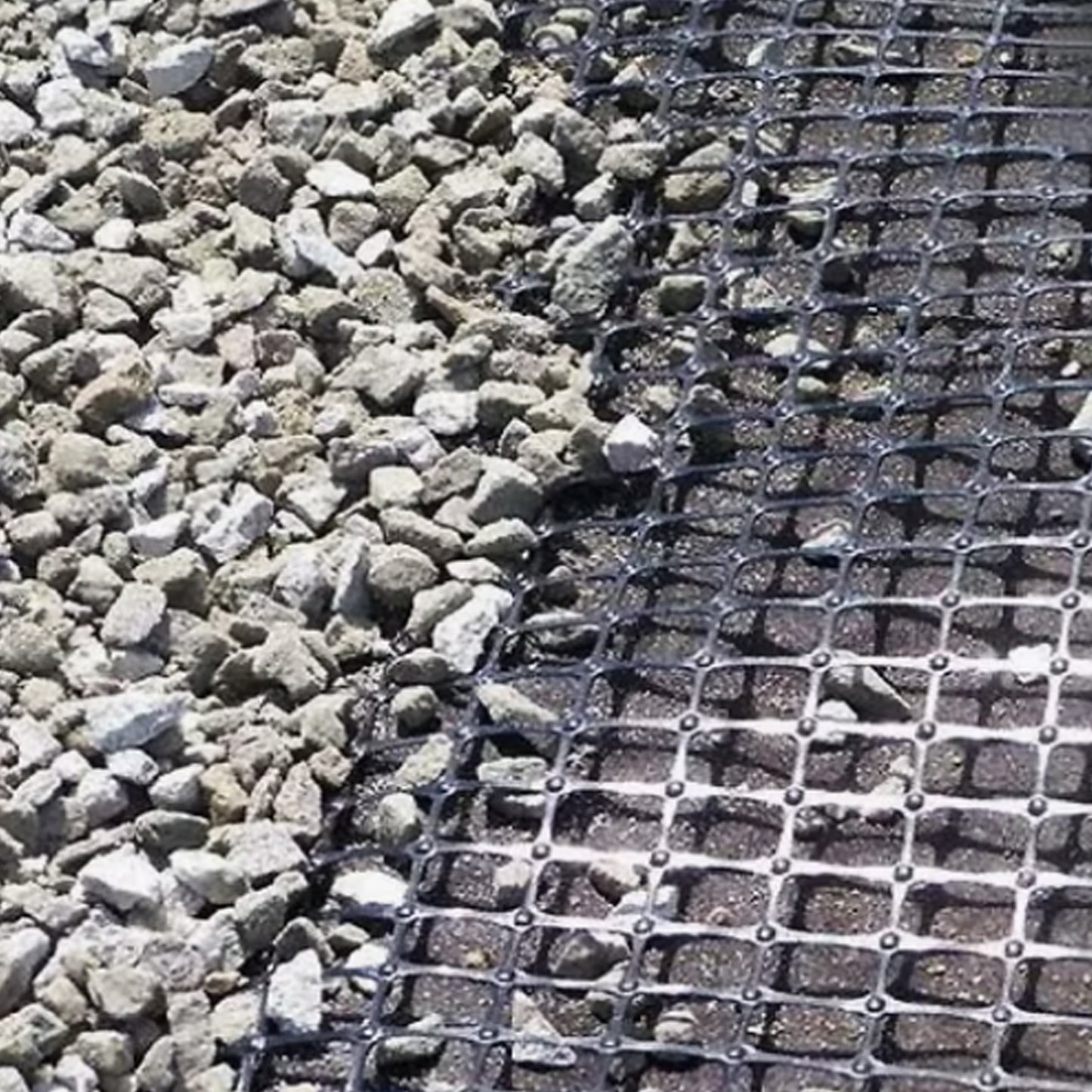 Commercial Grade Geogrid Construction Netting Geo Mesh Soil Stabilizer Mesh