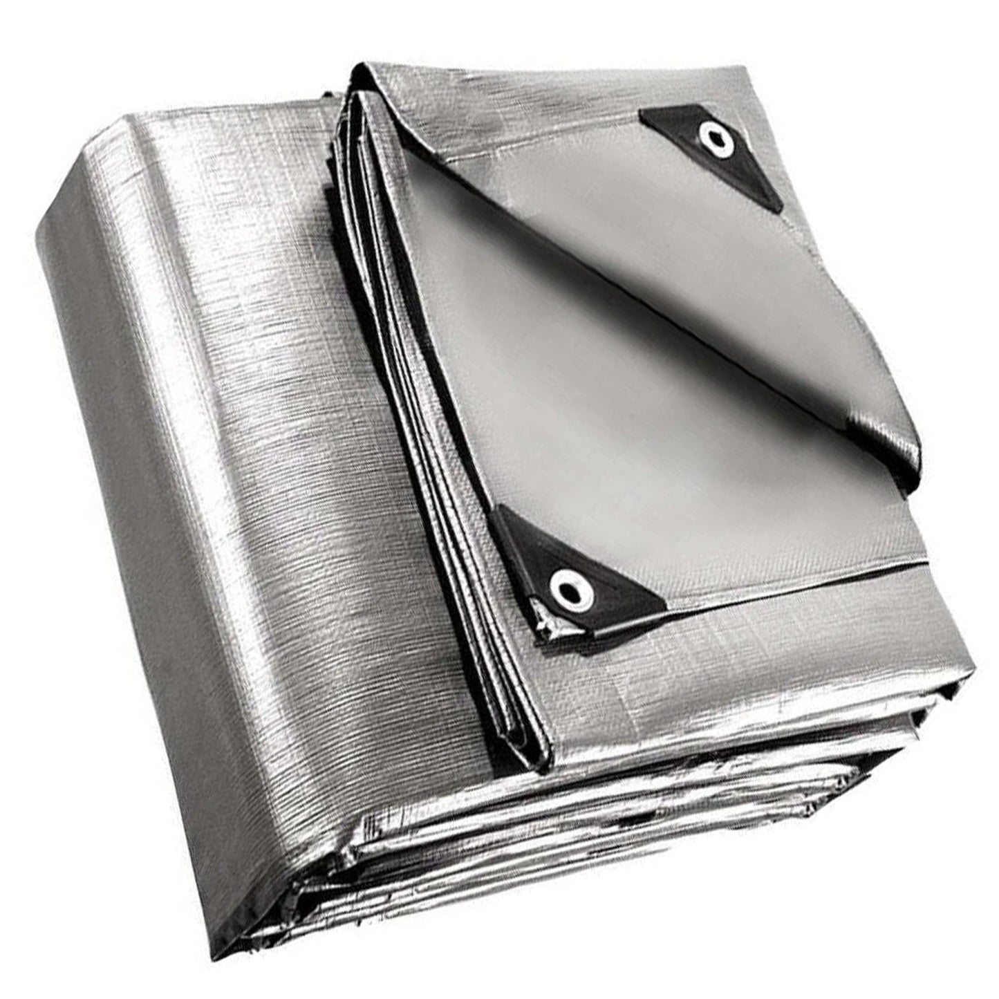UV Resistant Premium Grade Silver Tarpaulin Waterproof Cover Shelter Weatherproof Tarp