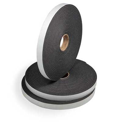 Premium Grade Neoprene Foam Tape Strip Foam Tape Seal 3mm and 6mm